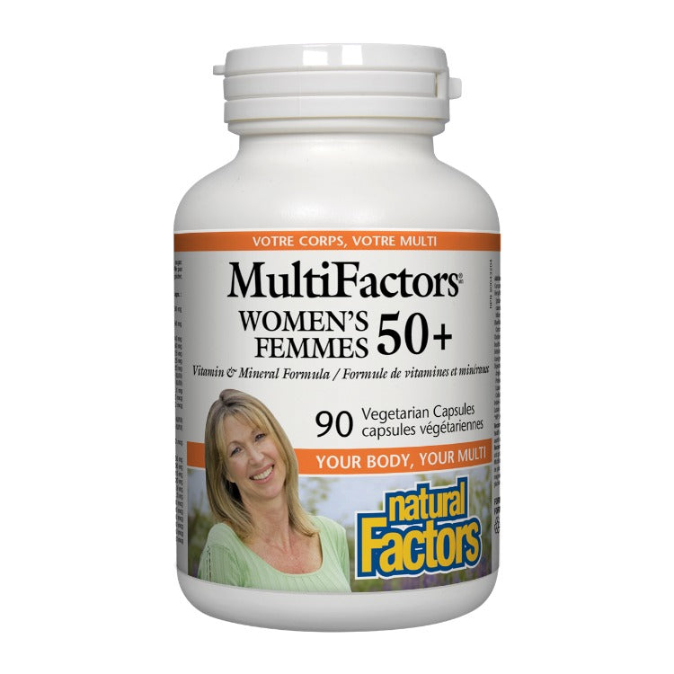 Natural Factors Multifactors Women's 50+ 90 VCaps