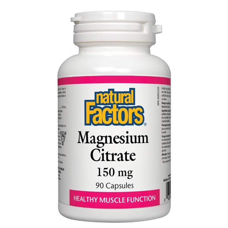 Natural Factors Magnesium Citrate