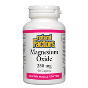 Natural Factors Magnesium Oxide 90Caps