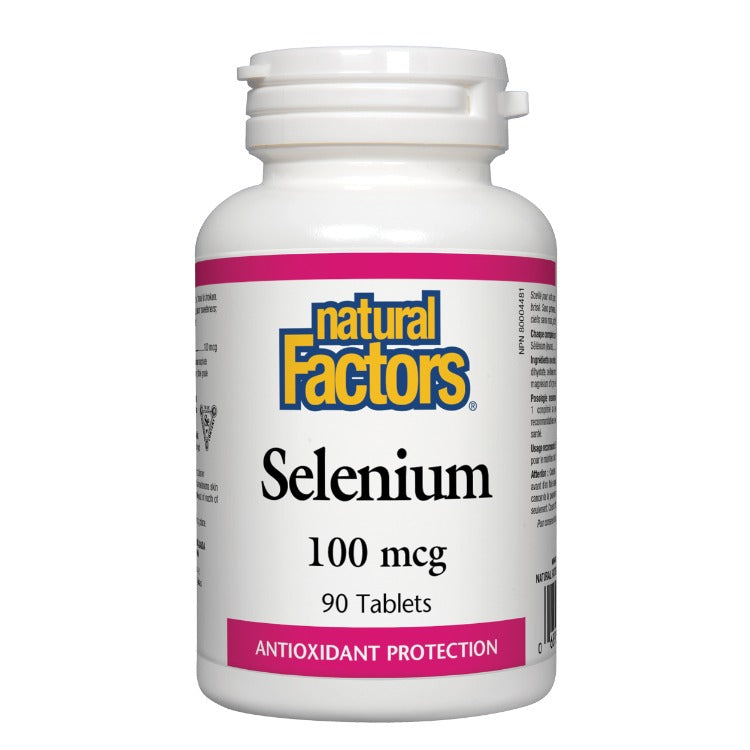 Natural Factors Selenium 100mcg 90 Tabs