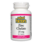 Natural Factors Zinc Chelate 90 Tabs