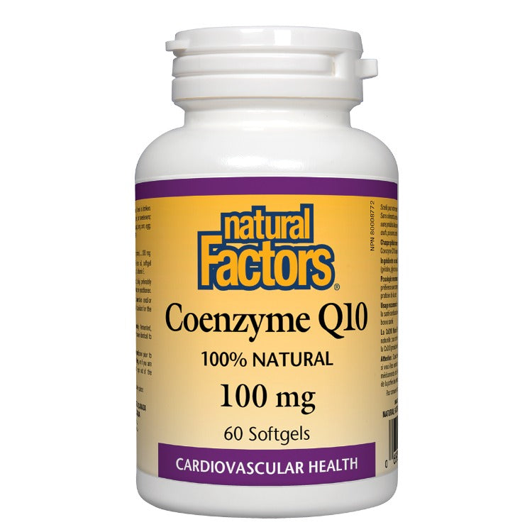 Natural Factors Coenzyme Q10 100mg