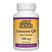 Natural Factors Coenzyme Q10 100mg