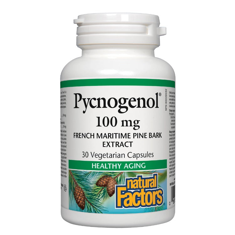 Natural Factors Pycnogenol 100mg 30 VCaps