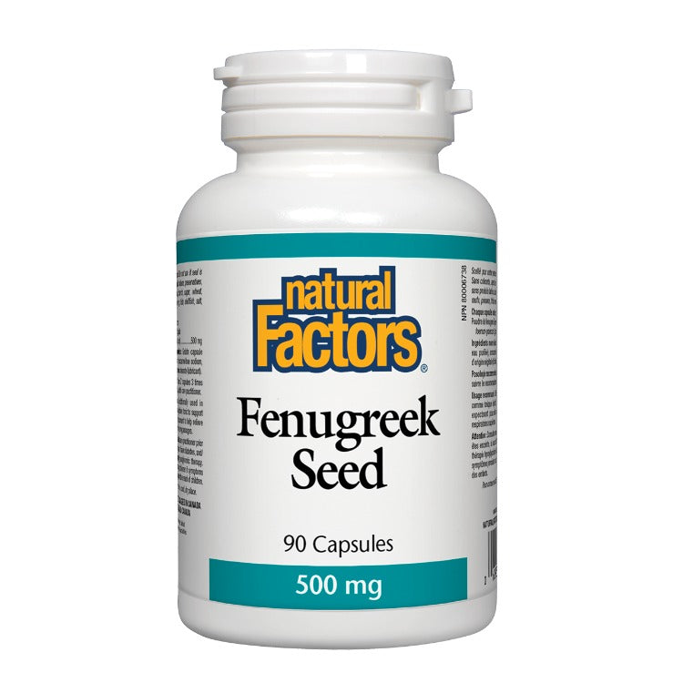 Natural Factors Fenugreek Seed 90Caps