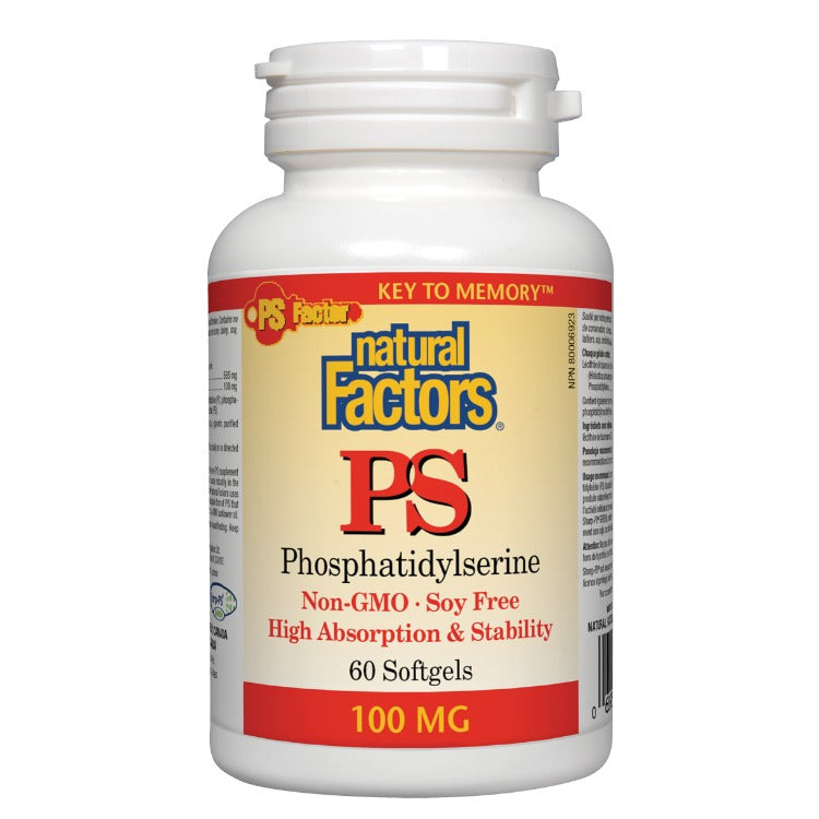 Natural Factors PS Phosphatidylserine 60sgs