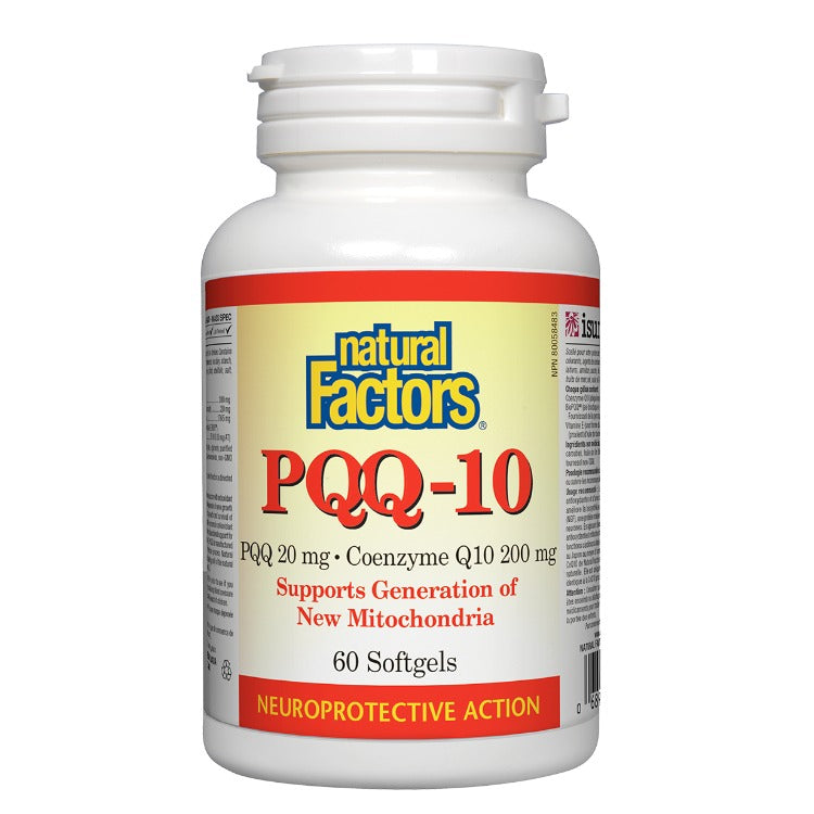 Natural Factors PQQ-10 60sgs