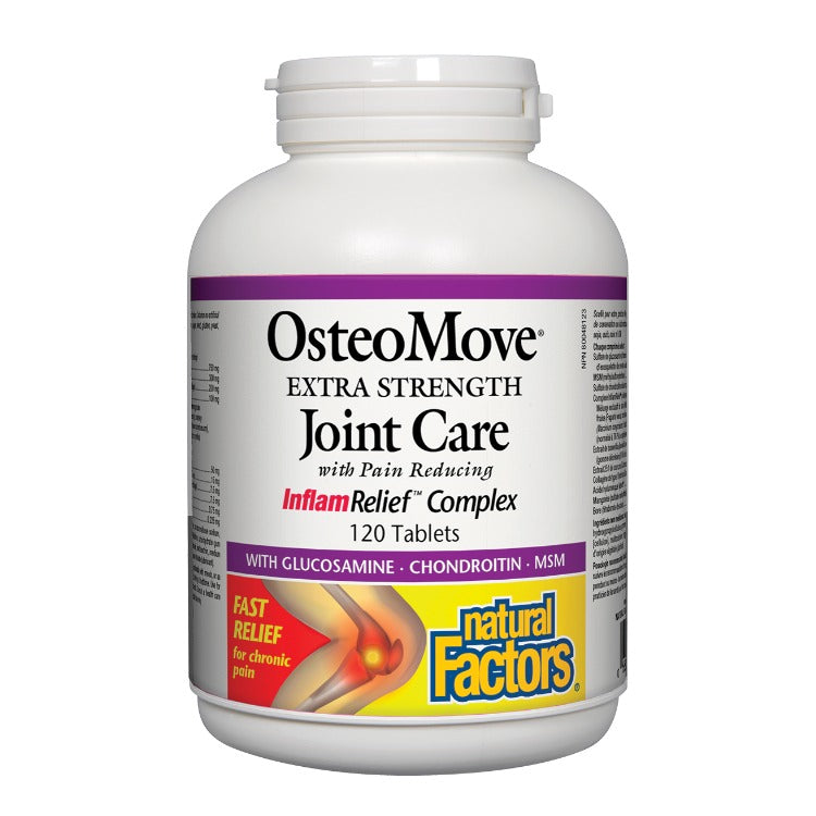 Natural Factors OsteoMove Extra Strength 120 Tabs