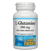 Natural Factors L-Glutamine 60 VCaps