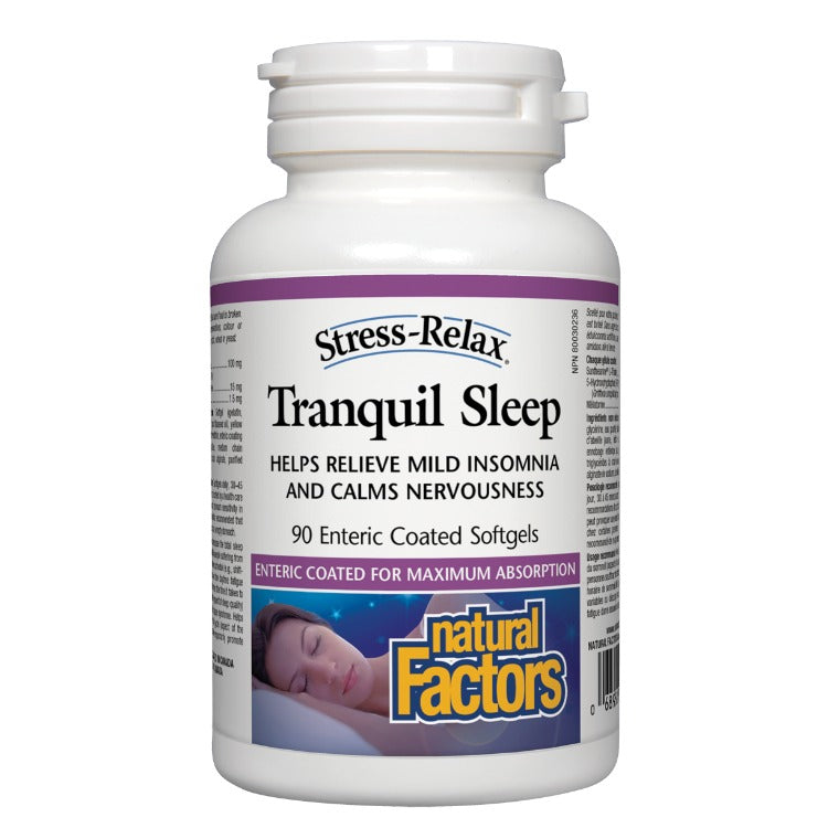 Natural Factors Stress-relax Tranquil Sleep 90 VCaps