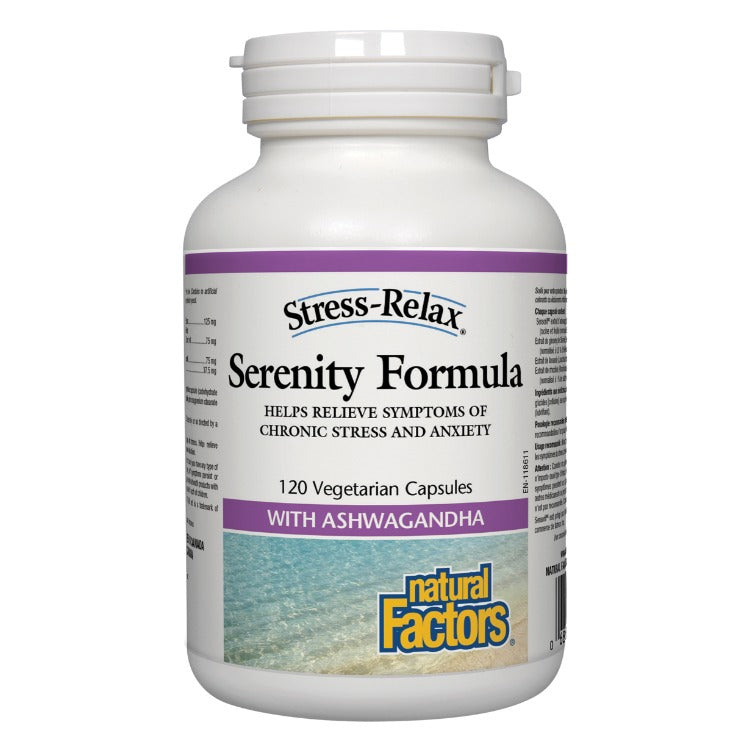 Natural Factors Stress-Relax Serenity Formula 120 VCaps