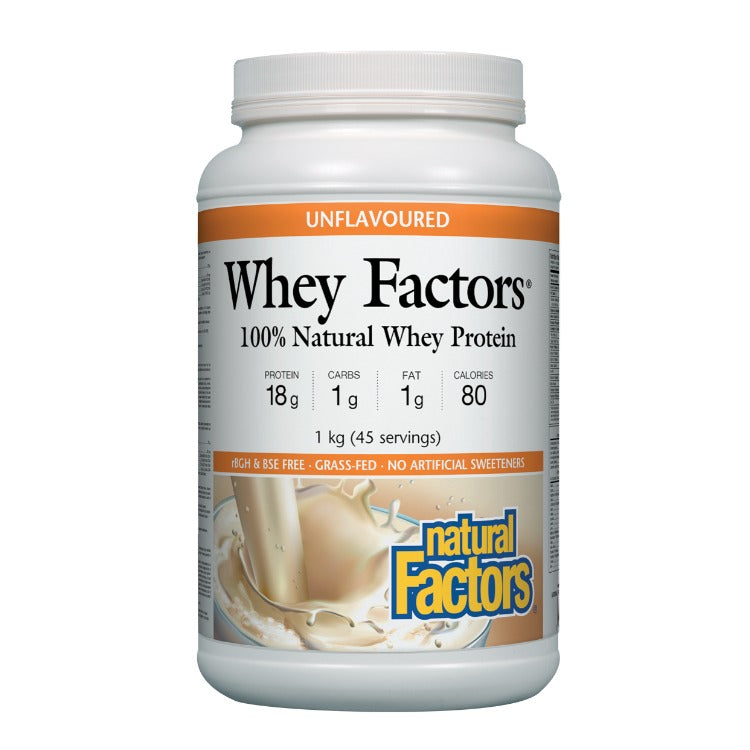 Natural Factors Whey Protein Powder 1 Kg