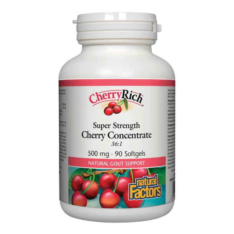 Natural Factors CherryRich Super Strength 90sgs