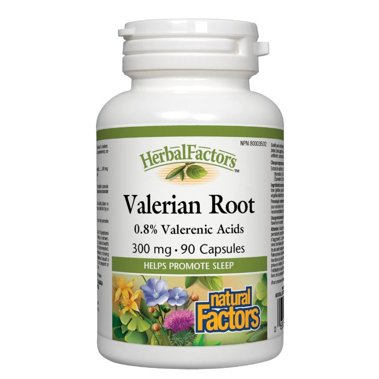 Natural Factors Herbal Factors Valerian Root 90Caps