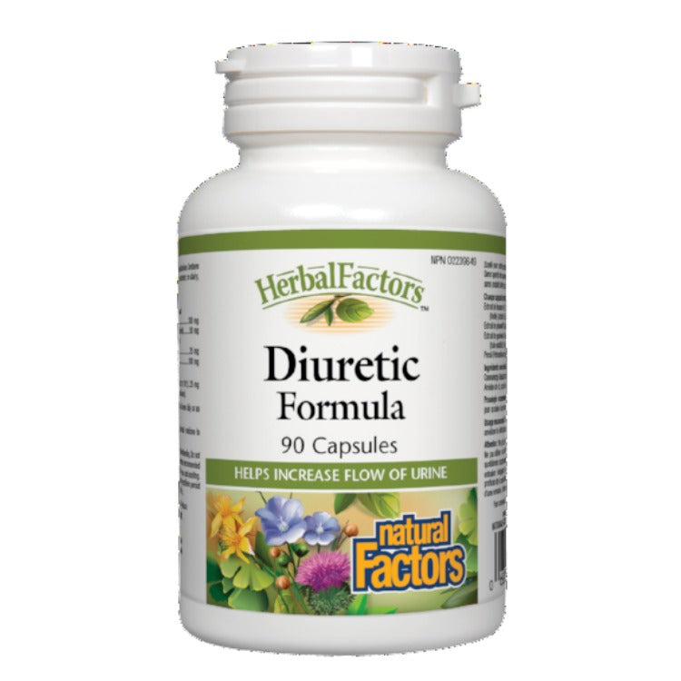 Natural Factors Herbal Factors Diuretic Formula 90 Caps