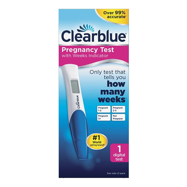 OTC Clearblue Pregnancy Test Weeks Indicator