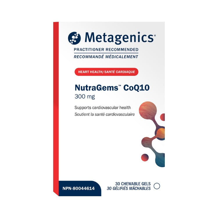 Metagenics Nutragems CoQ10 300 30 Chew
