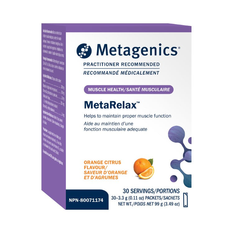 Metagenics Metarelax Orange Citrus 30pkts