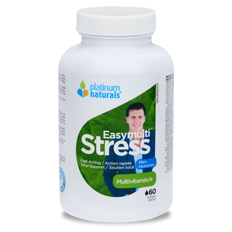 Platinum Naturals Easymulti Stress For Men 60sgs