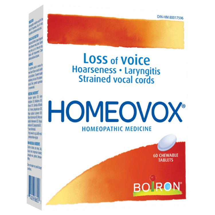 Boiron Homeovox 60chew