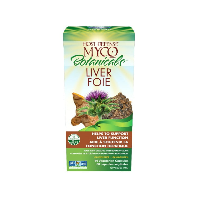 Host Defense MycoBotanicals Liver 60 VCaps