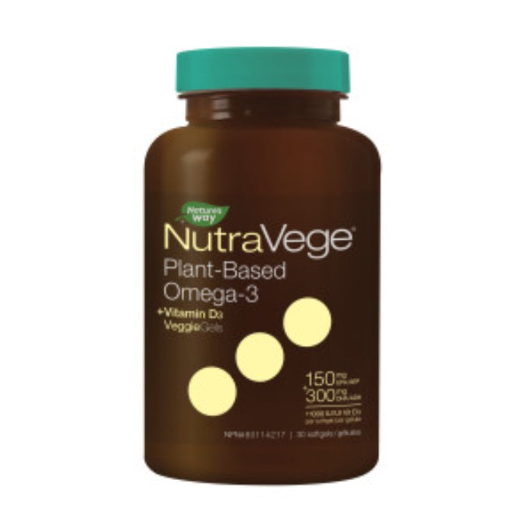 Nutrasea Nutravege Plant Omega 3 + D3 Mint 30sgs