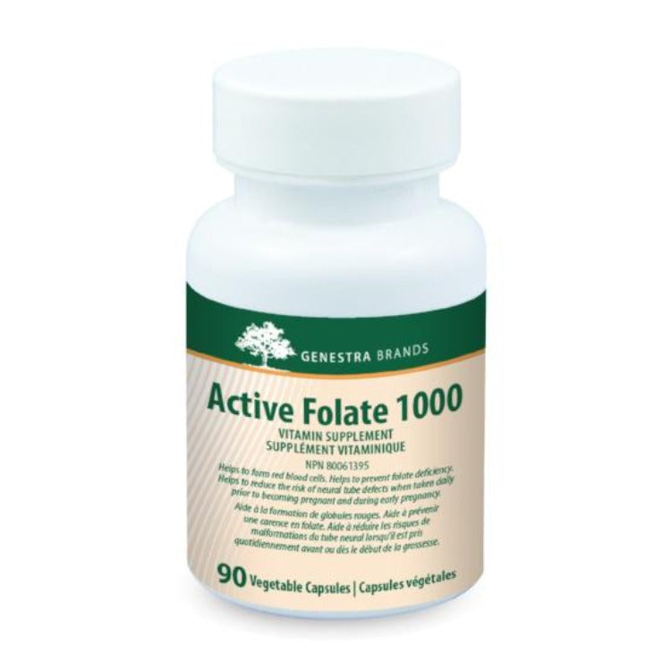 Genestra Active Folate 1000mcg 90 VCaps