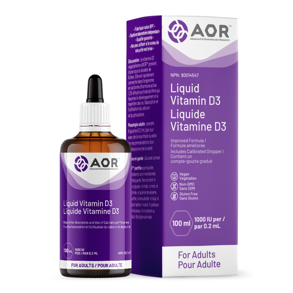 AOR Vitamin D3 Liquid Adult - 100ml