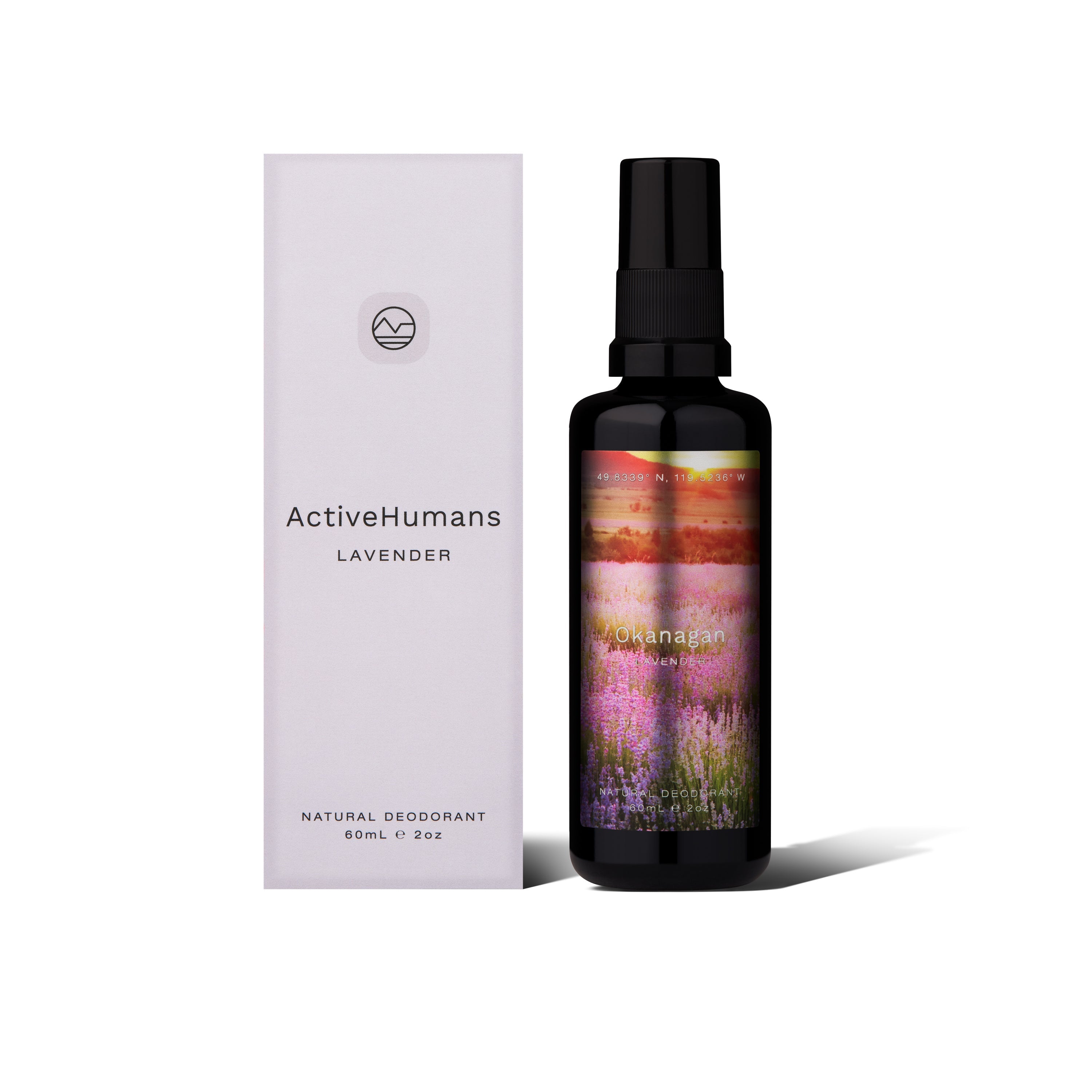 Active Humans Lavender Deodorant Spray 60ml