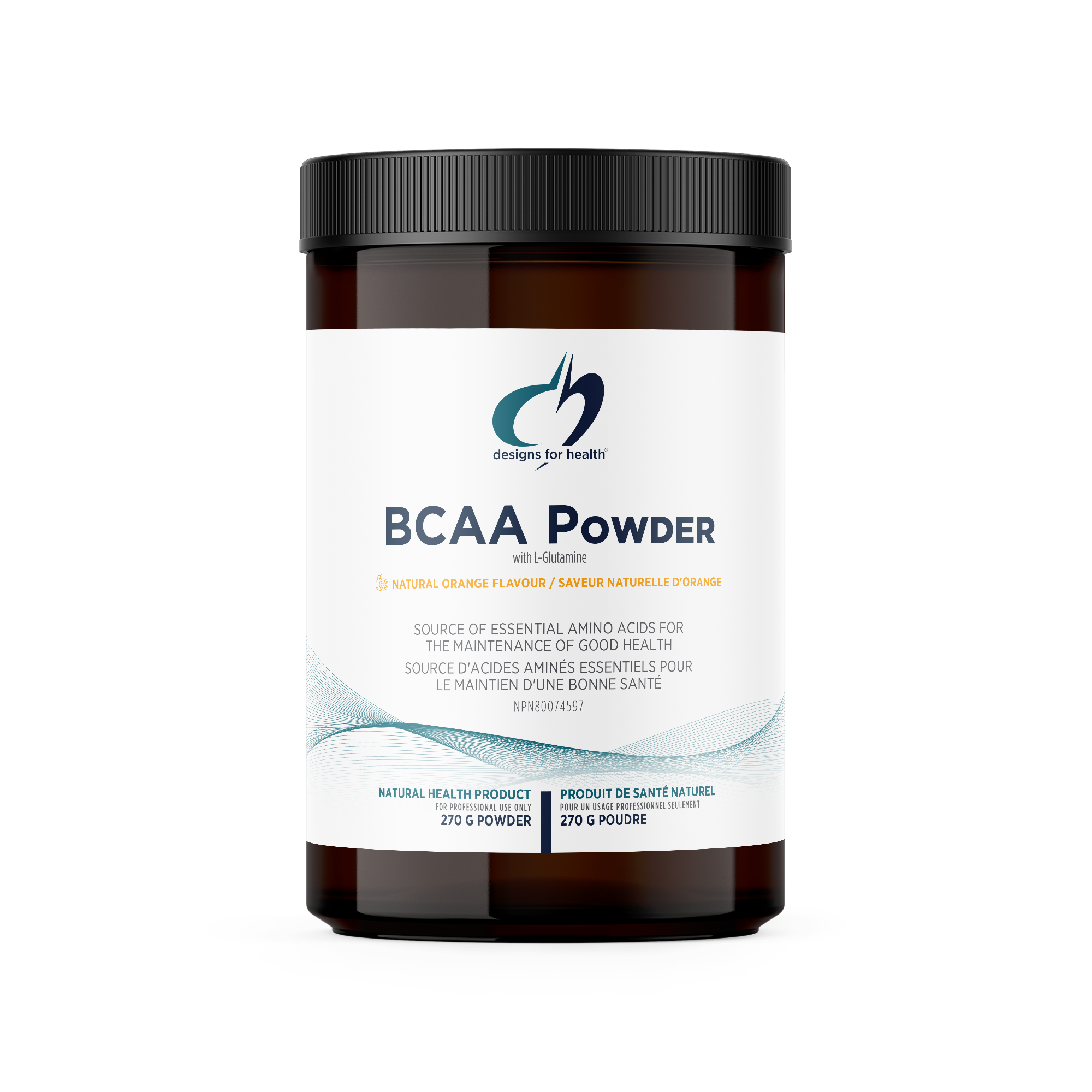 Designs For Health BCAA Powder With L-Glutamine 270g