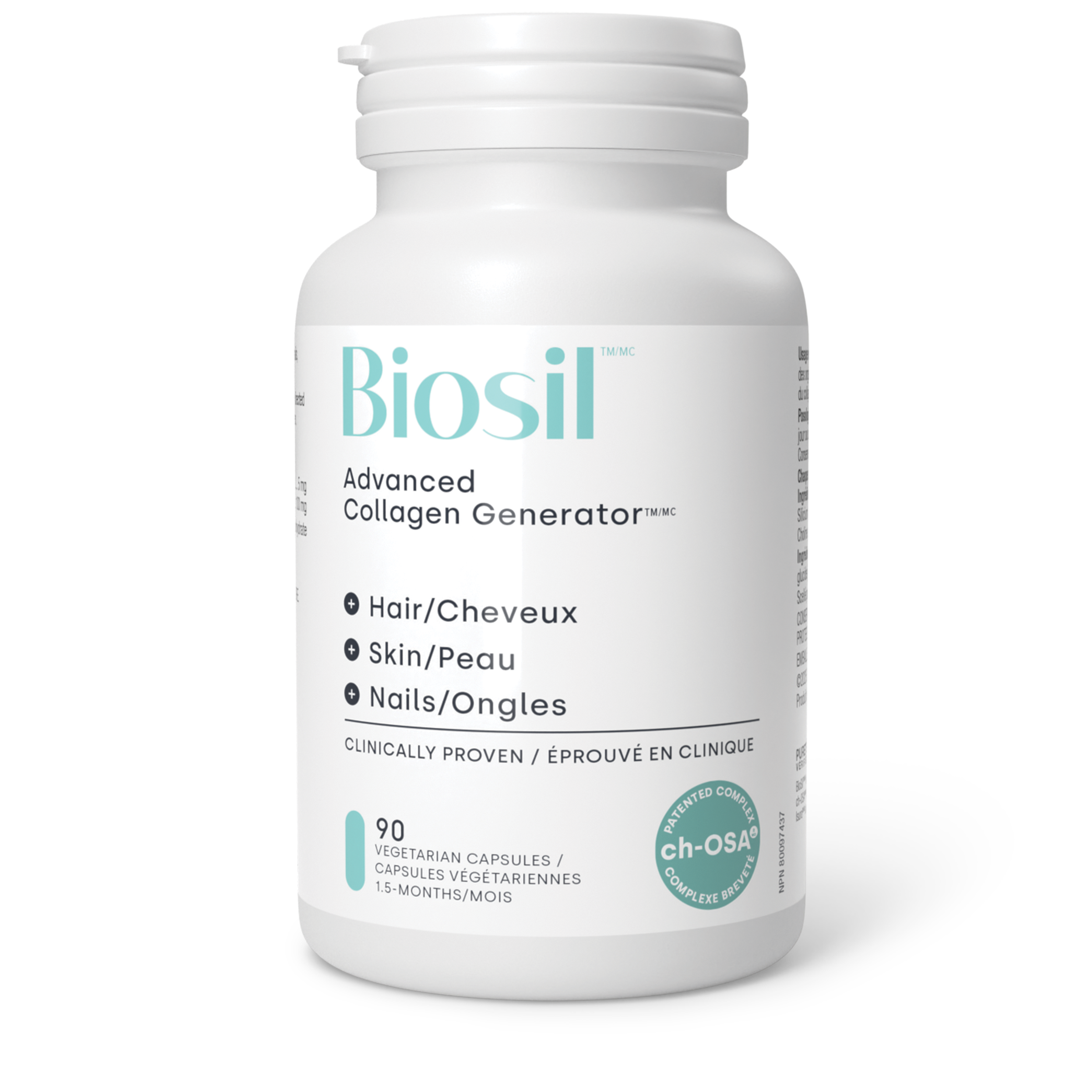 BioSil Collagen Generator - Hair Skin Nails