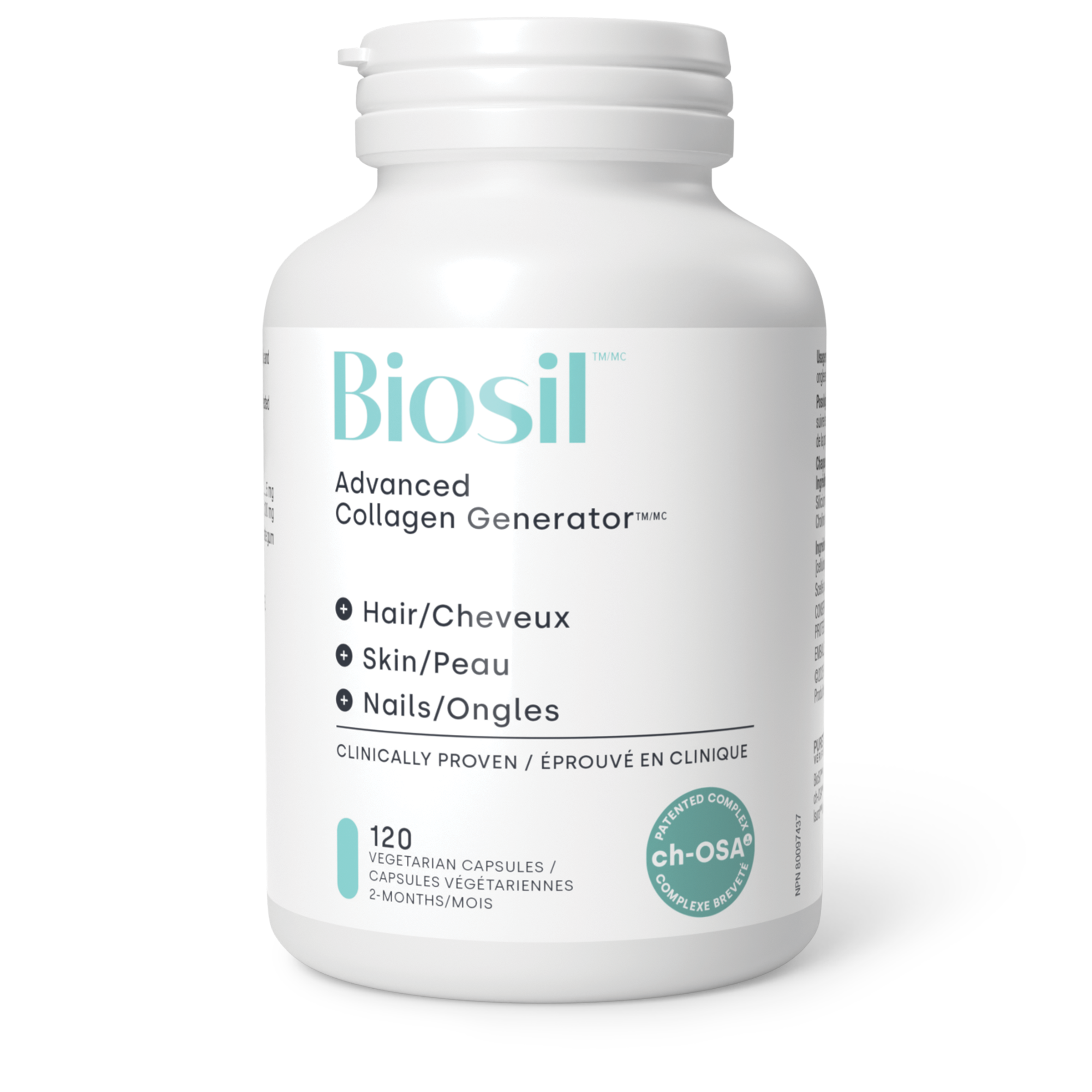 BioSil Collagen Generator - Hair Skin Nails