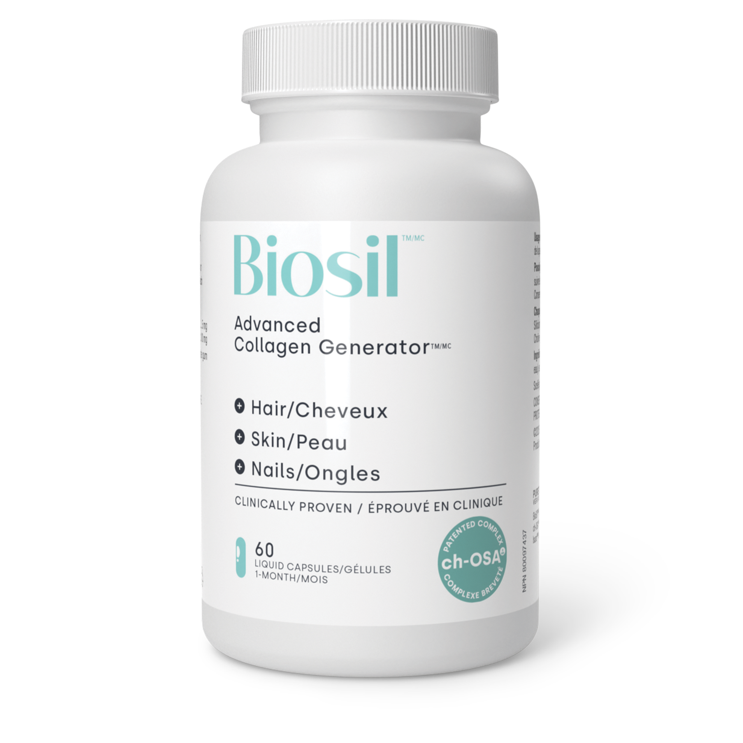 BioSil Collagen Generator - Hair Skin Nails