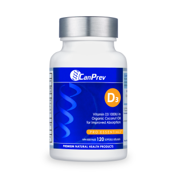 CanPrev Vitamin D3 Coconut Oil 1000IU