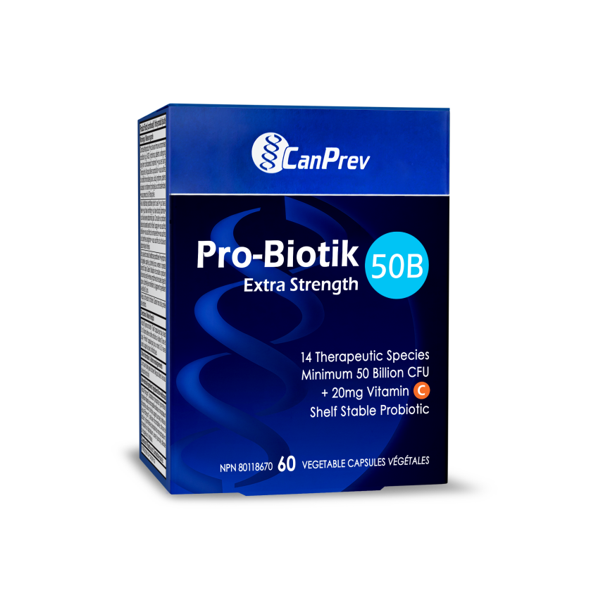 Canprev Pro-Biotik - Probiotic 50b Extra Strength 30vcap