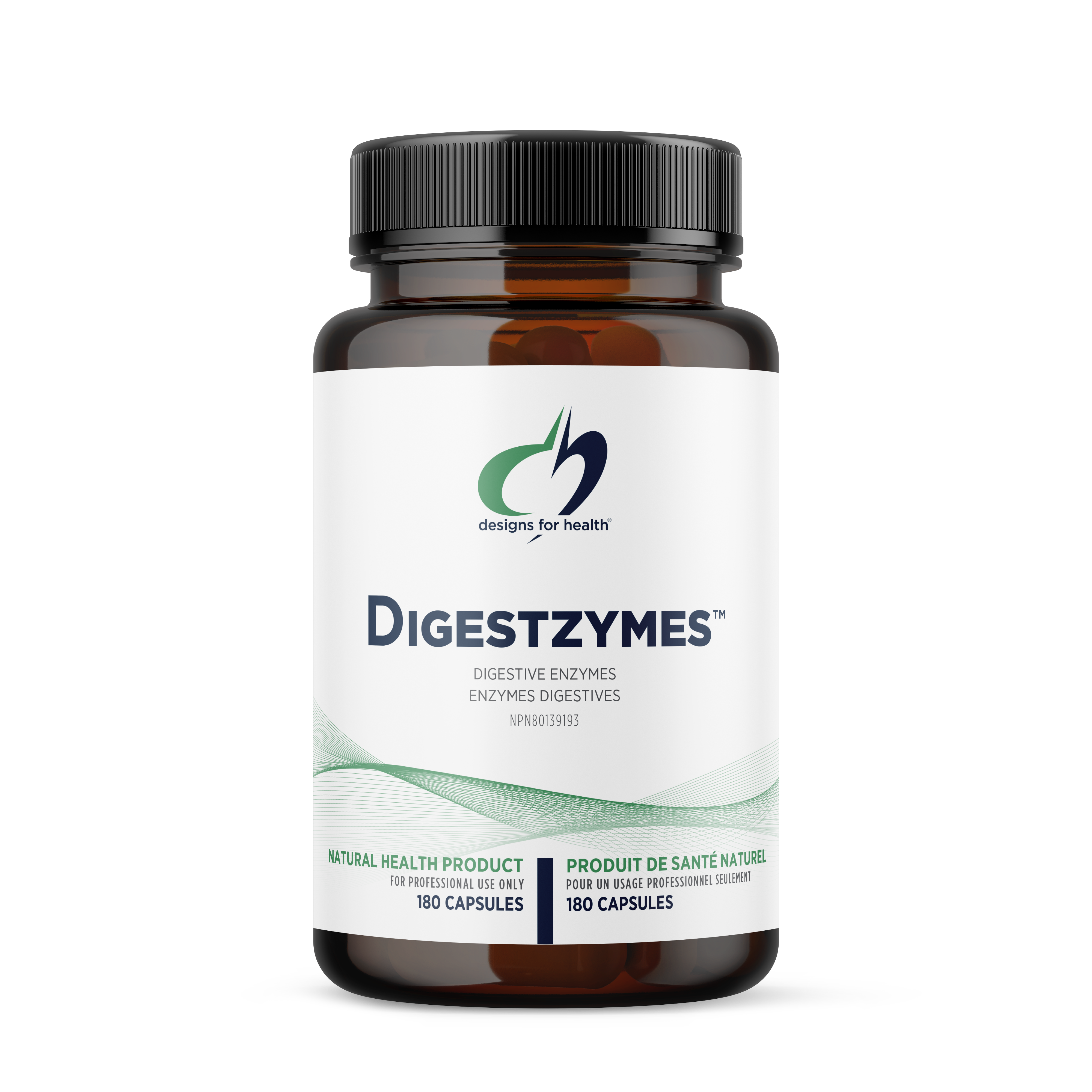 Designs For Health Digestzymes 180 Capsules