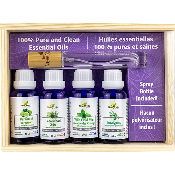 New Roots Essential Oils Gift Set