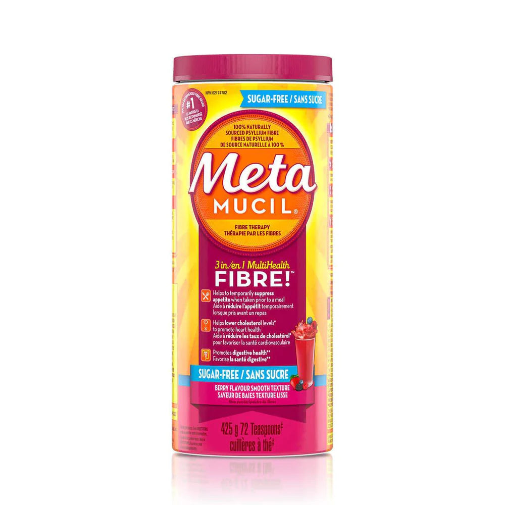 OTC Metamucil Smooth Berry Sugar-Free 72 Dose 425G