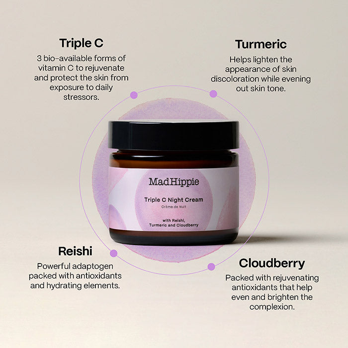 Mad Hippie Triple C Night Cream 60g