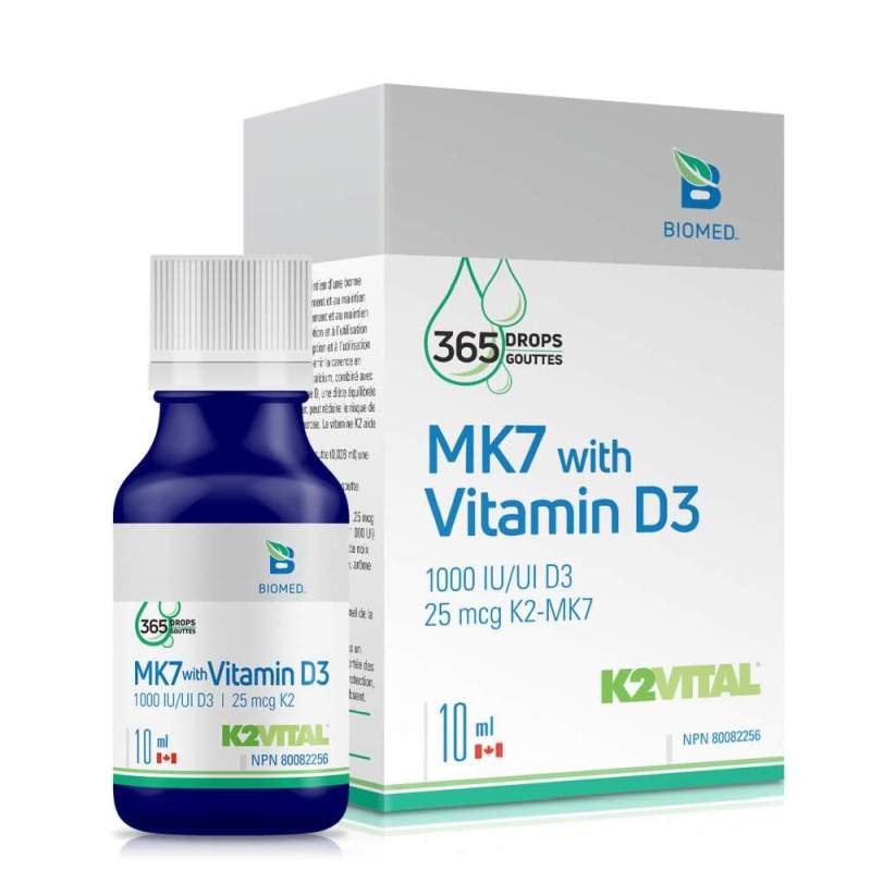 Biomed MK7 with Vitamin D3 