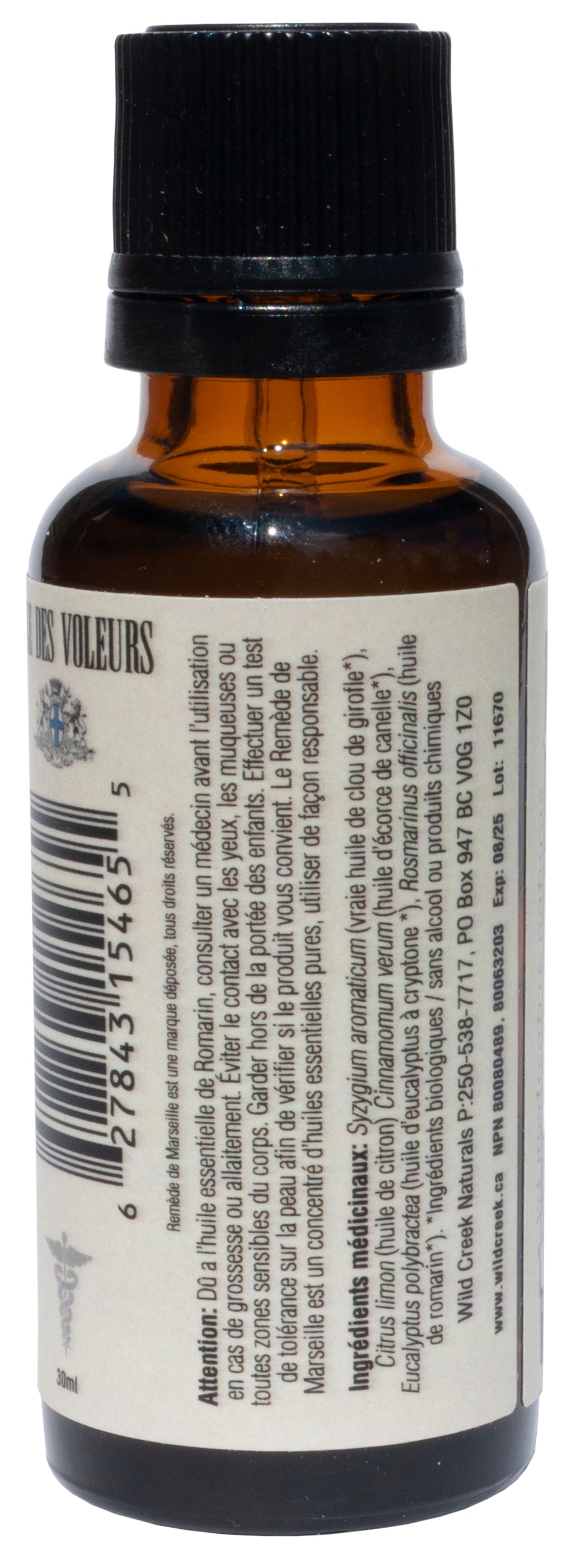 Wild Creek Naturals Marseille's Remedy Oil