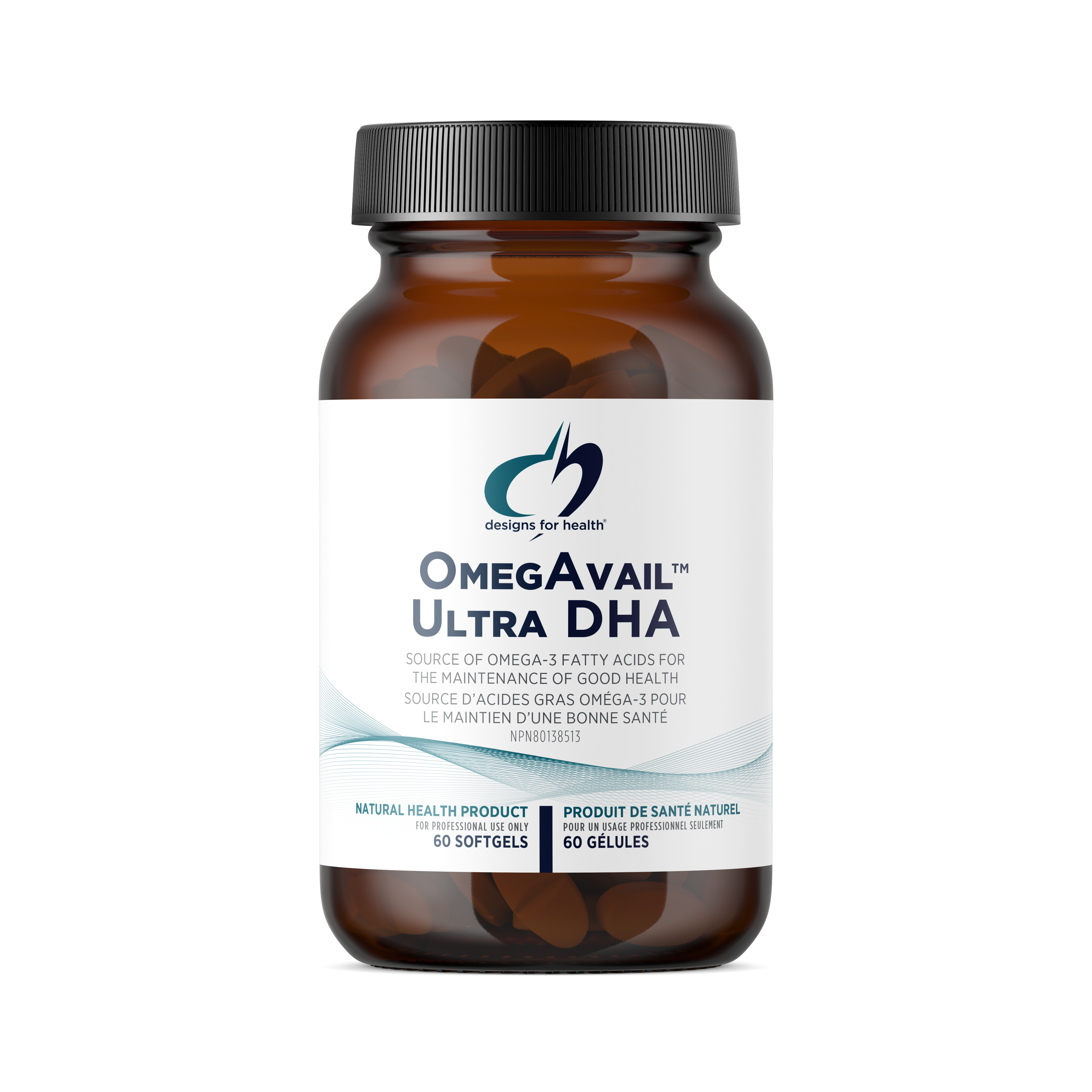 Designs For Health Omegavail Ultra Dha 60 Softgels