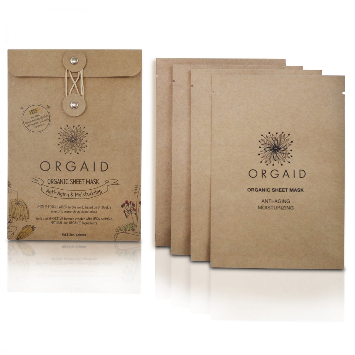 Sheet Mask Anti-Aging 4pack