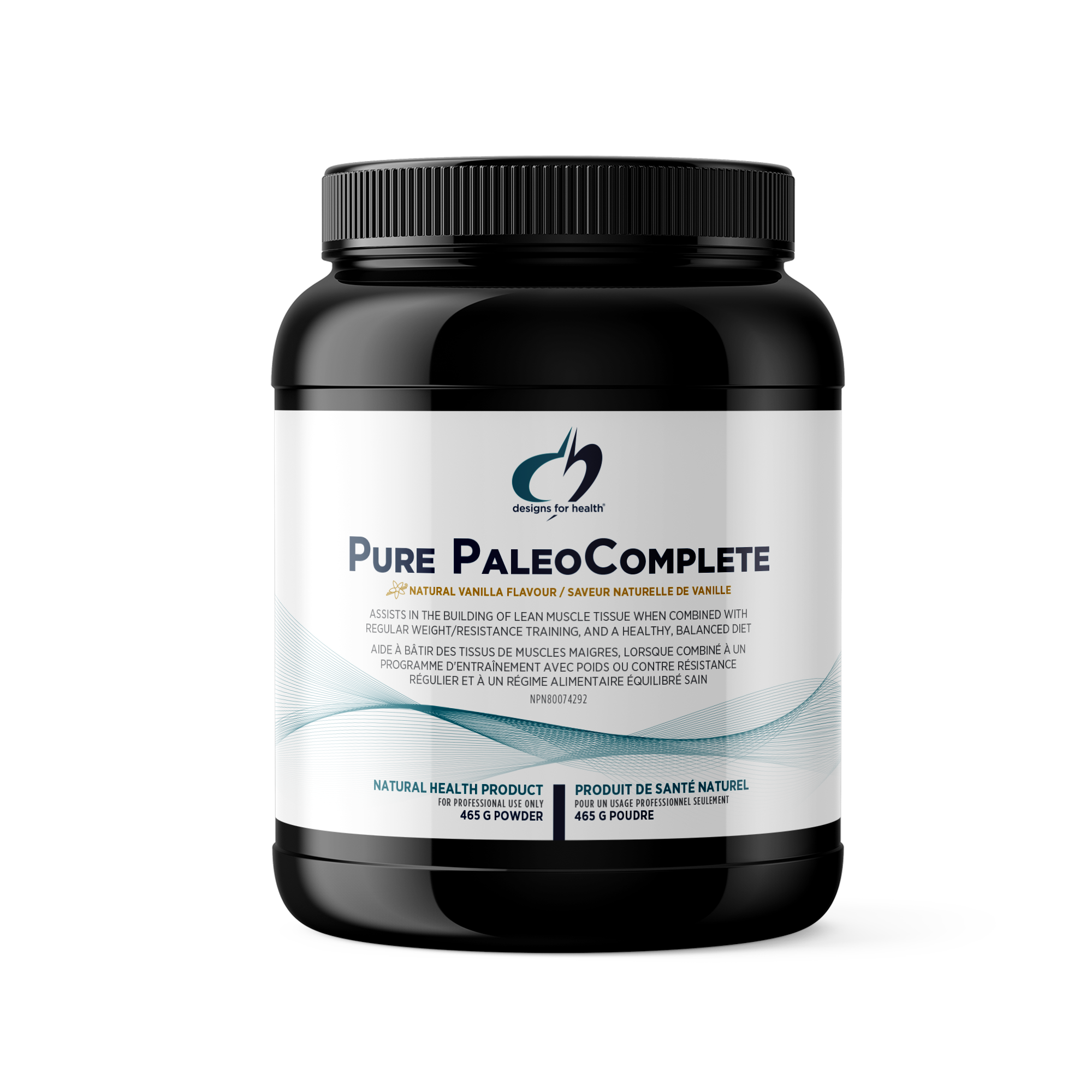 Designs For Health Pure Paleocomplete Vanilla 480 G
