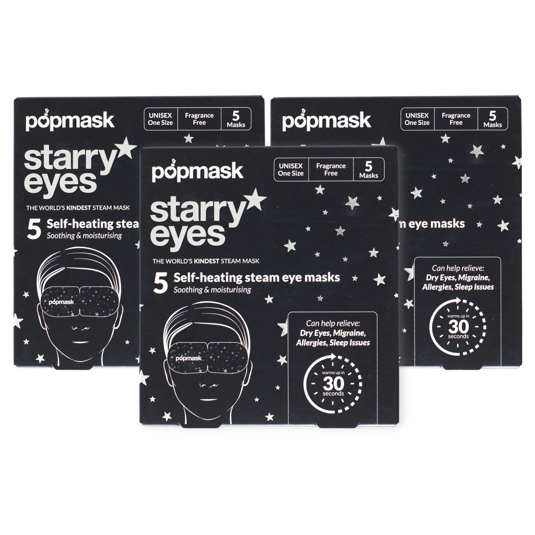 Popmask Starry Eyes Heated Mask