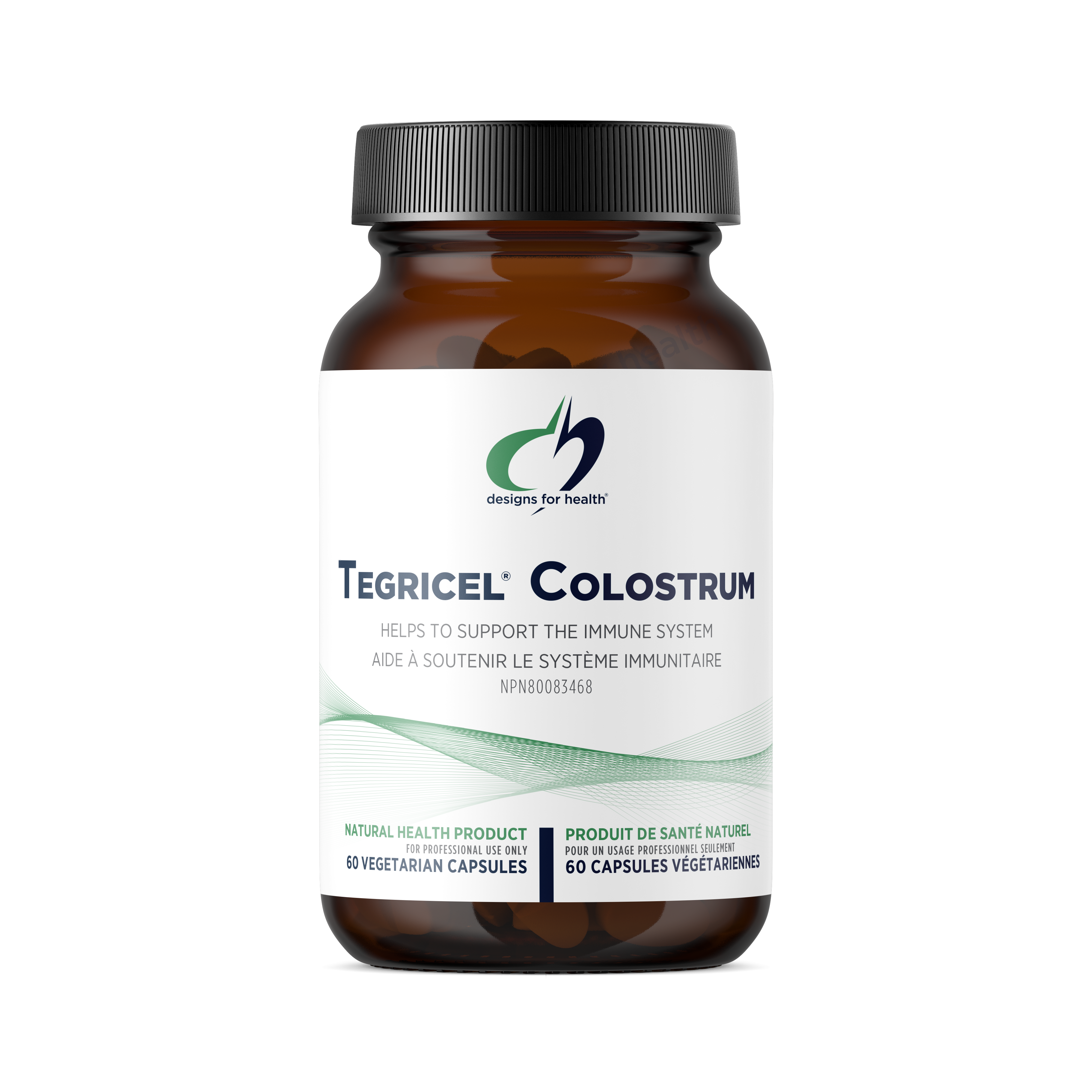 Designs For Health Tegricel Colostrum 60 Capsules