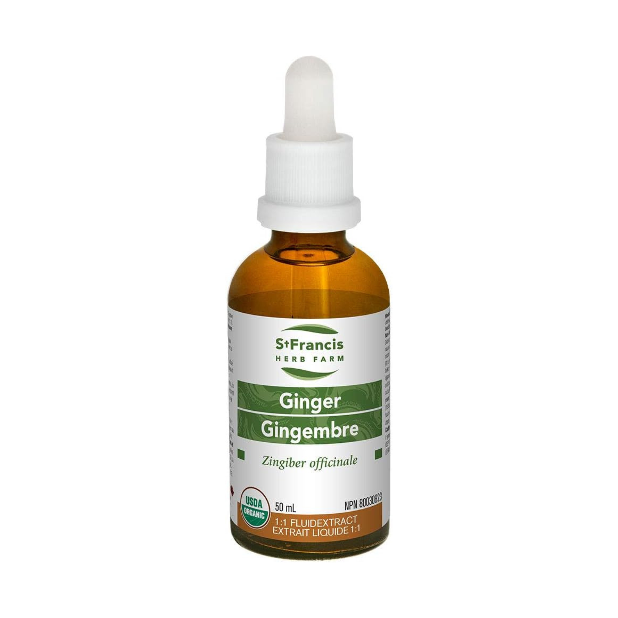 St. Francis Ginger 1:1 Fluid Extract 50ml