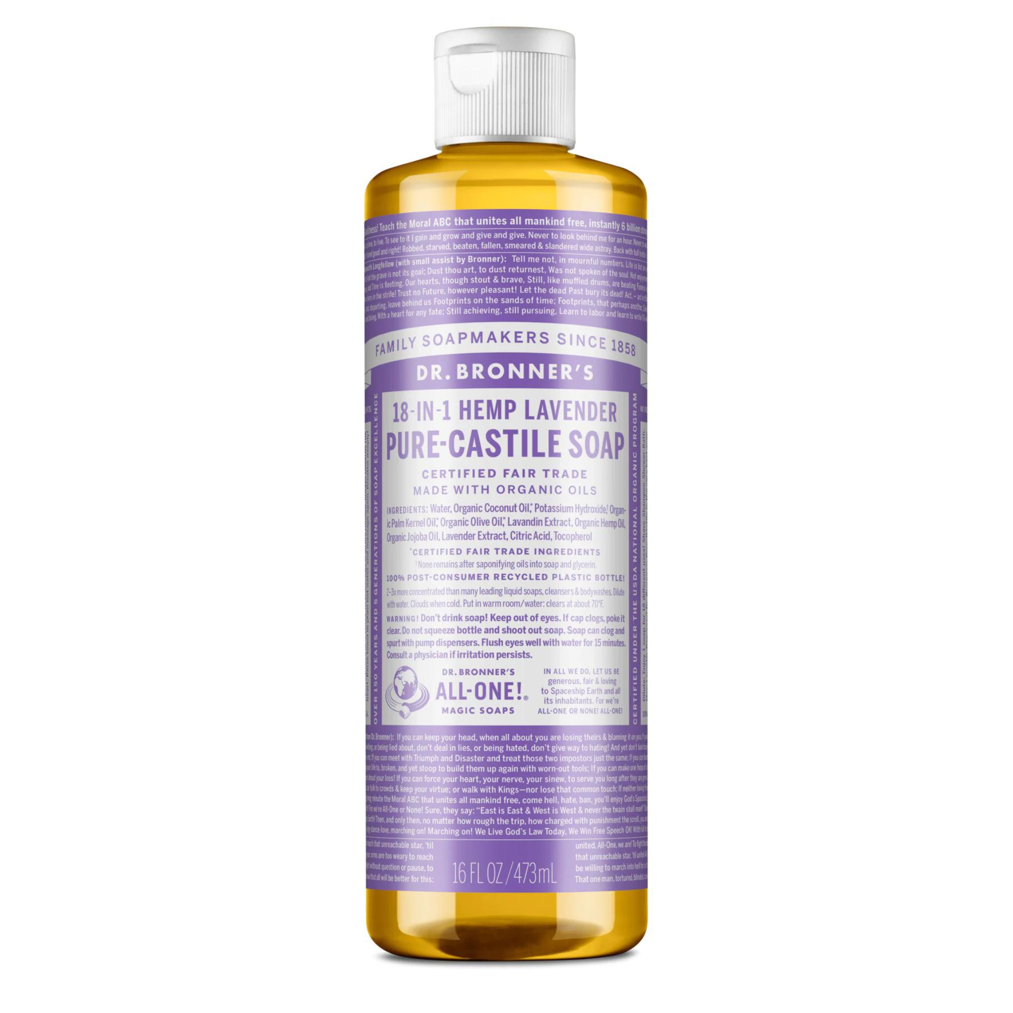 Dr. Bronner's Castile Soap Lavender