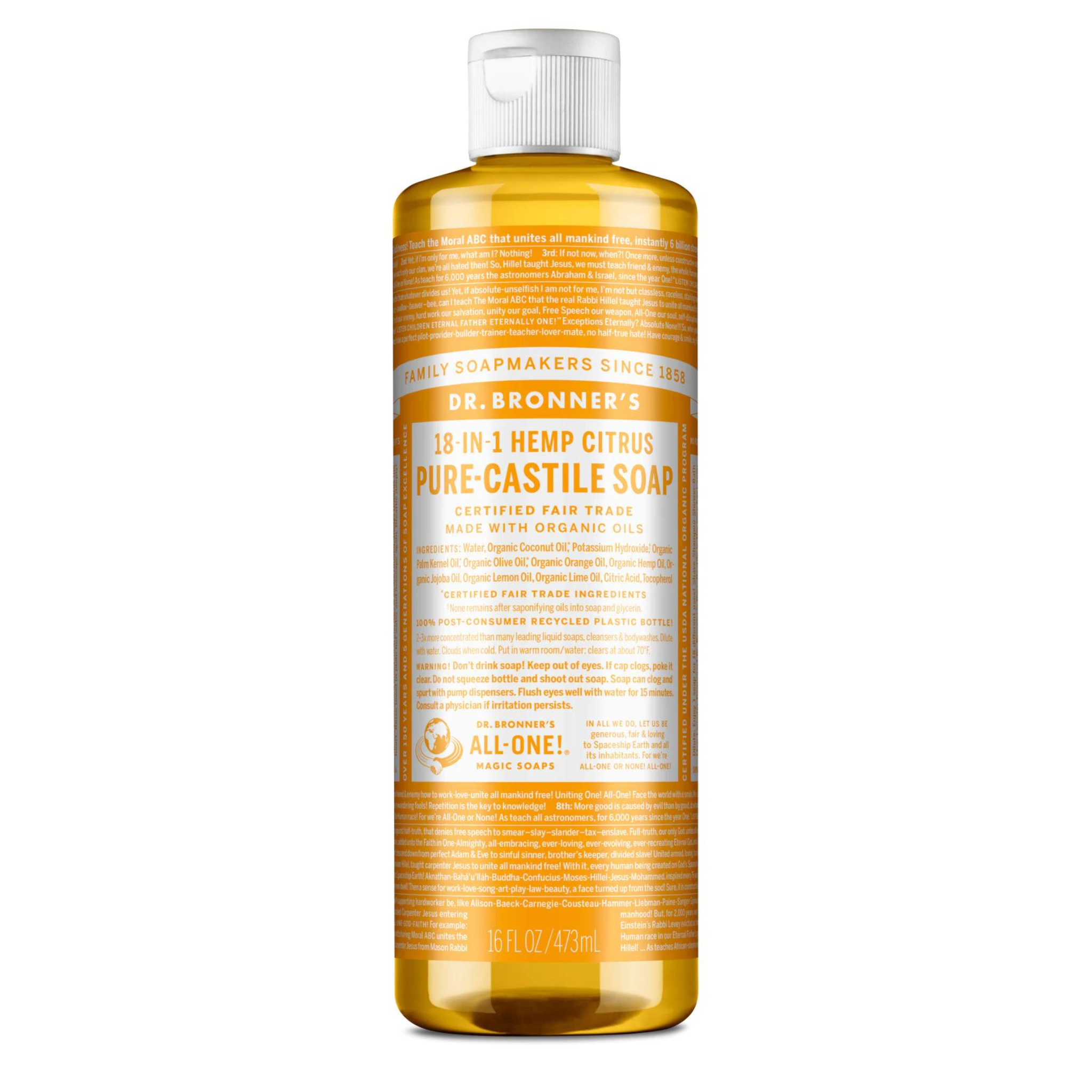 Dr. Bronner's Castile Soap Citrus