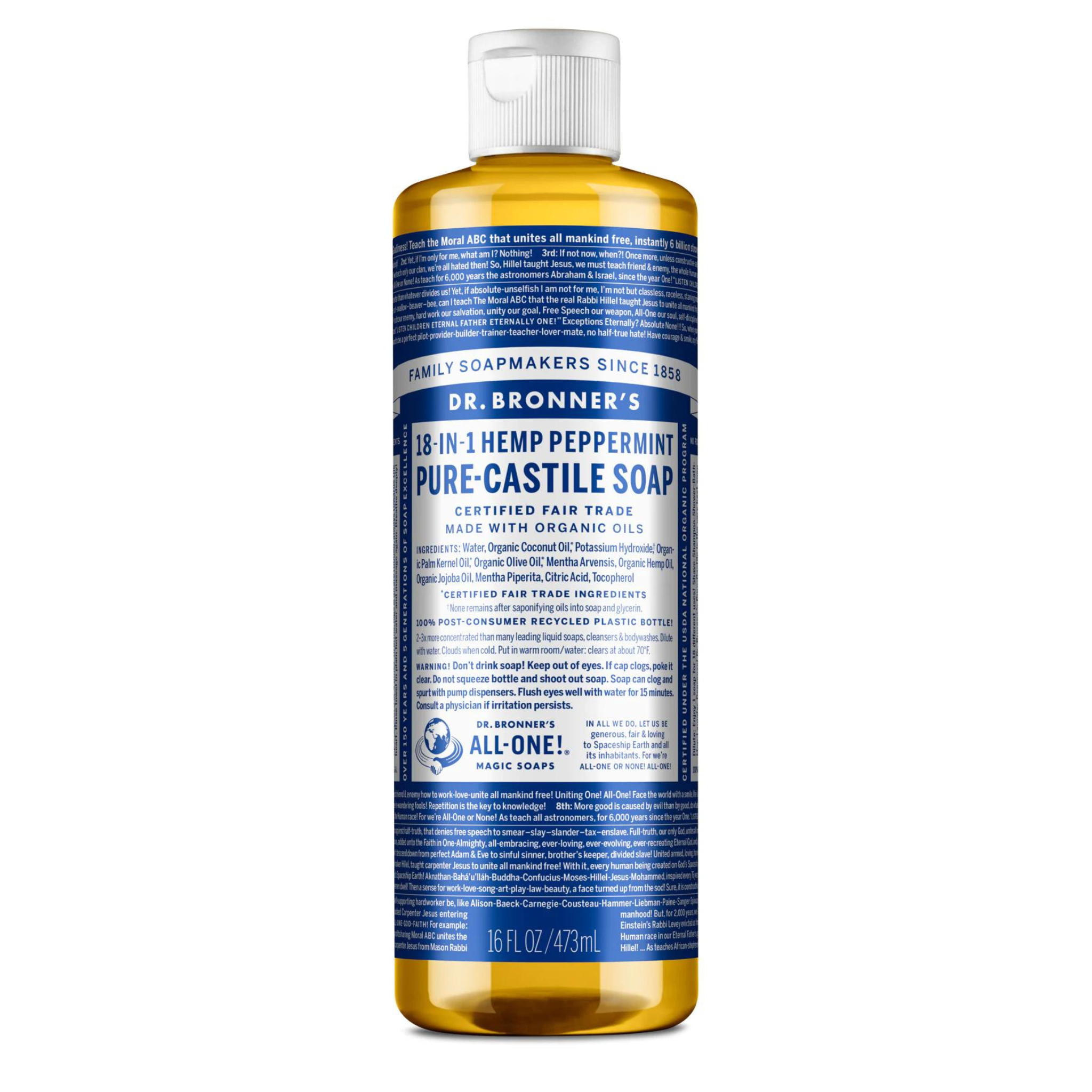 Dr. Bronner's Castile Soap Peppermint